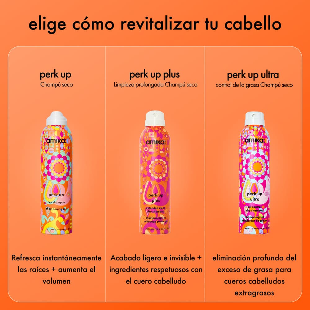 PERK UP PLUS EXTENDED CLEAN DRY SHAMPOO (CHAMP&Uacute; EN SECO)